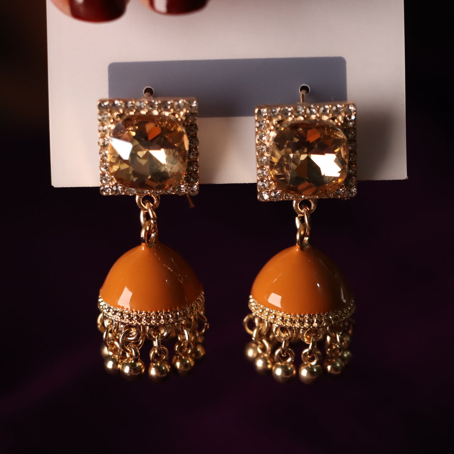 Brown Jhumki