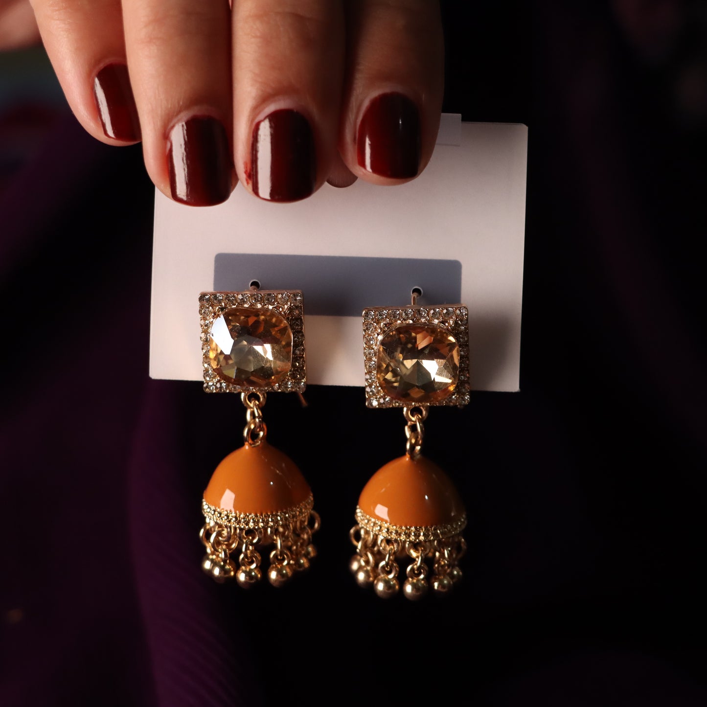 Brown Jhumki