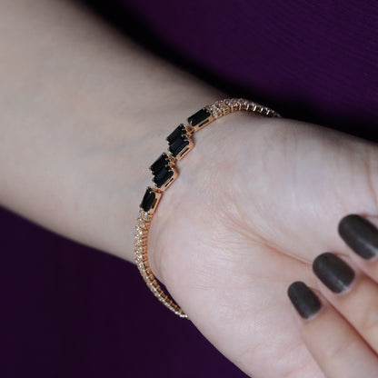 Black Gemstones Bracelets