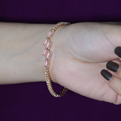 Pink Gemstones Bracelets