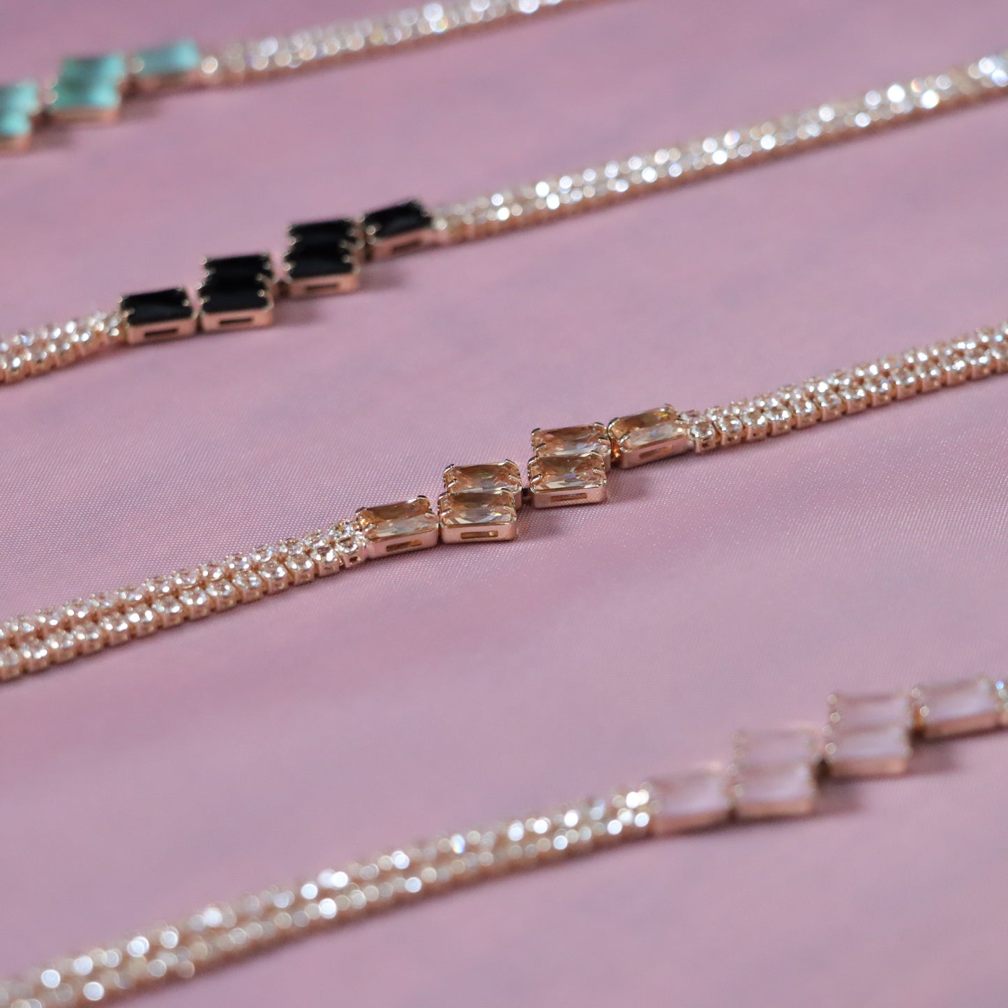 Brown Gemstones Bracelets