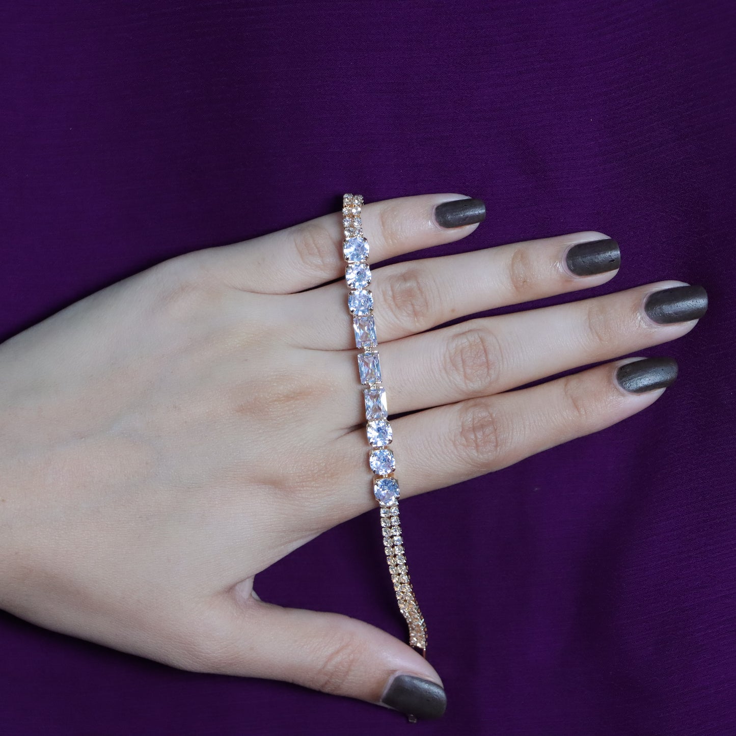 Diamond Stone Bracelet