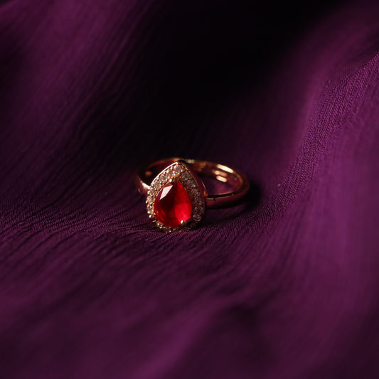 Red Gemstone Ring