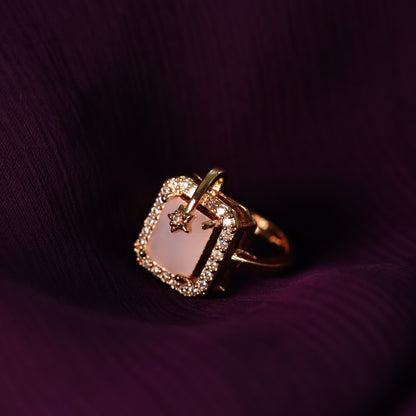 Pink Gemstone Ring