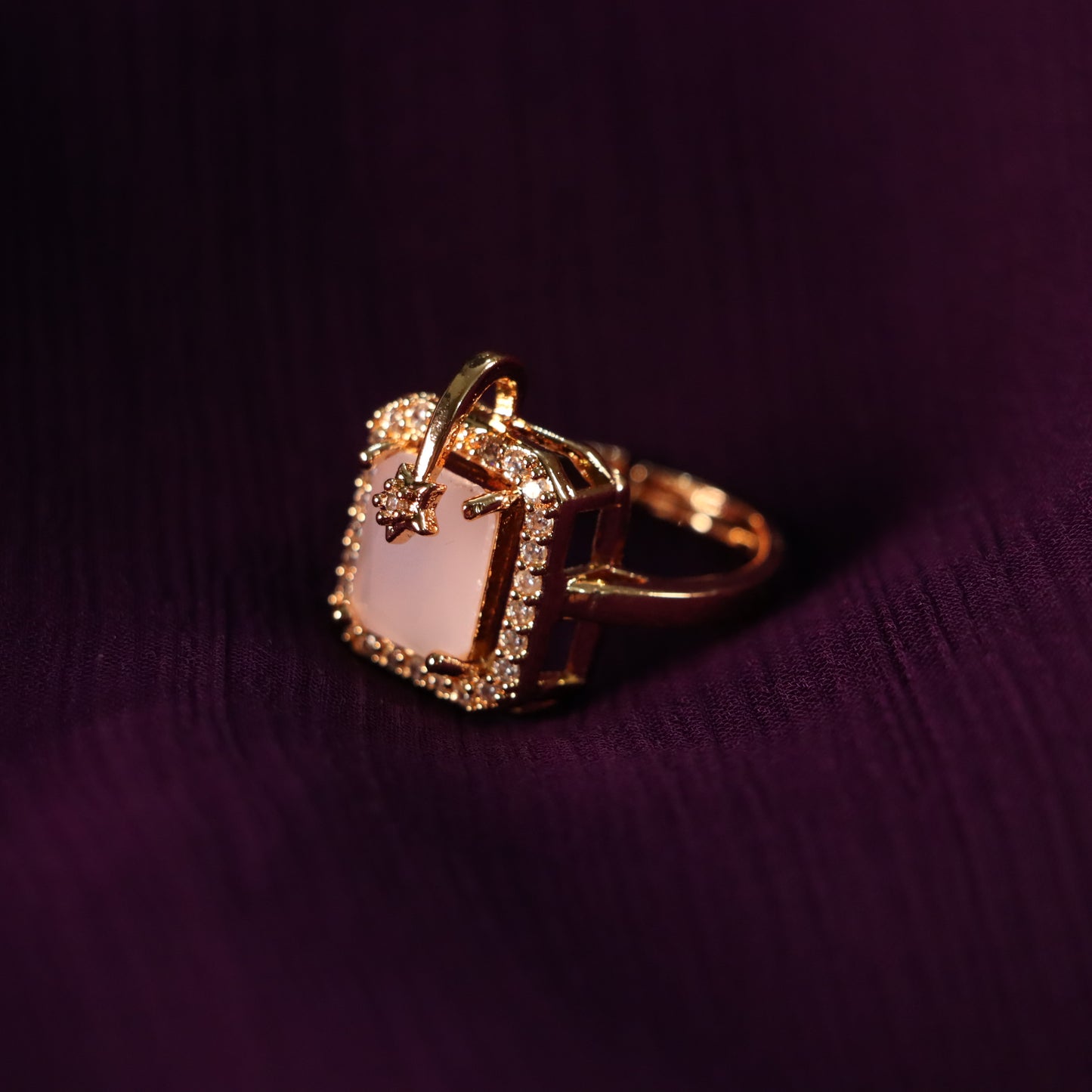 Pink Gemstone Ring