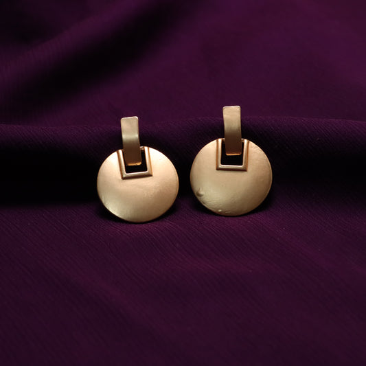 Golden Elegant Earrings